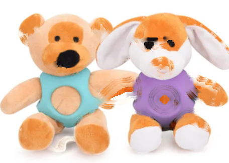Bite-Resistant Rubber Vest Dog Toy Vocal Plush