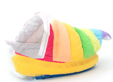 Colourful Rainbow Boat Pet Nest All Seasons