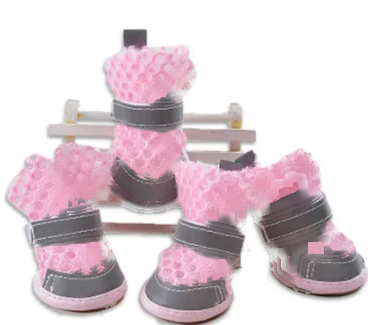 Breathable Non-Slip Reflective Dog Shoes (Small)